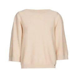 Striktrøjer & Sweatere^Marie Méro Rundhalset sweater Beige