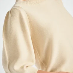 Striktrøjer & Sweatere^Marie Méro Rundhalset sweater Beige
