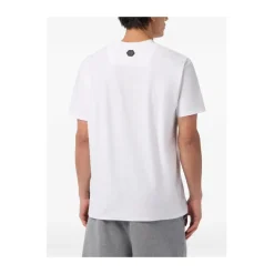 T-Shirts & Toppe^Philipp Plein Rundhalset T-shirt Hvid