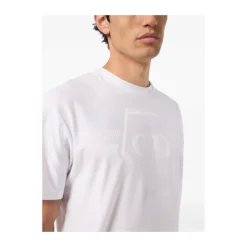 T-Shirts & Toppe^Philipp Plein Rundhalset T-shirt Hvid
