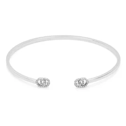 Smykker^Gucci Running Cuff Armbånd Grå