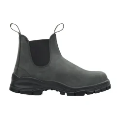 Chelsea Boots<Blundstone Rustikke Unisex Læderstøvler Sort