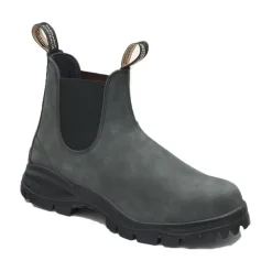 Chelsea Boots<Blundstone Rustikke Unisex Læderstøvler Sort