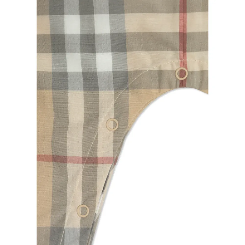 Bodystocking & Sæt<Burberry Rutemønstret bodystocking Beige