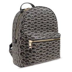 Rygsække^Emporio Armani Rygsæk med Monogram Sort