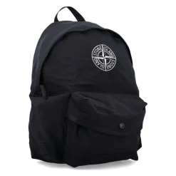 Tasker<Stone Island Rygsæk med polstrede stropper og lommer Sort