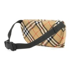 Tasker|Bæltetasker<Burberry Rytter Check Marsupial Taske Beige