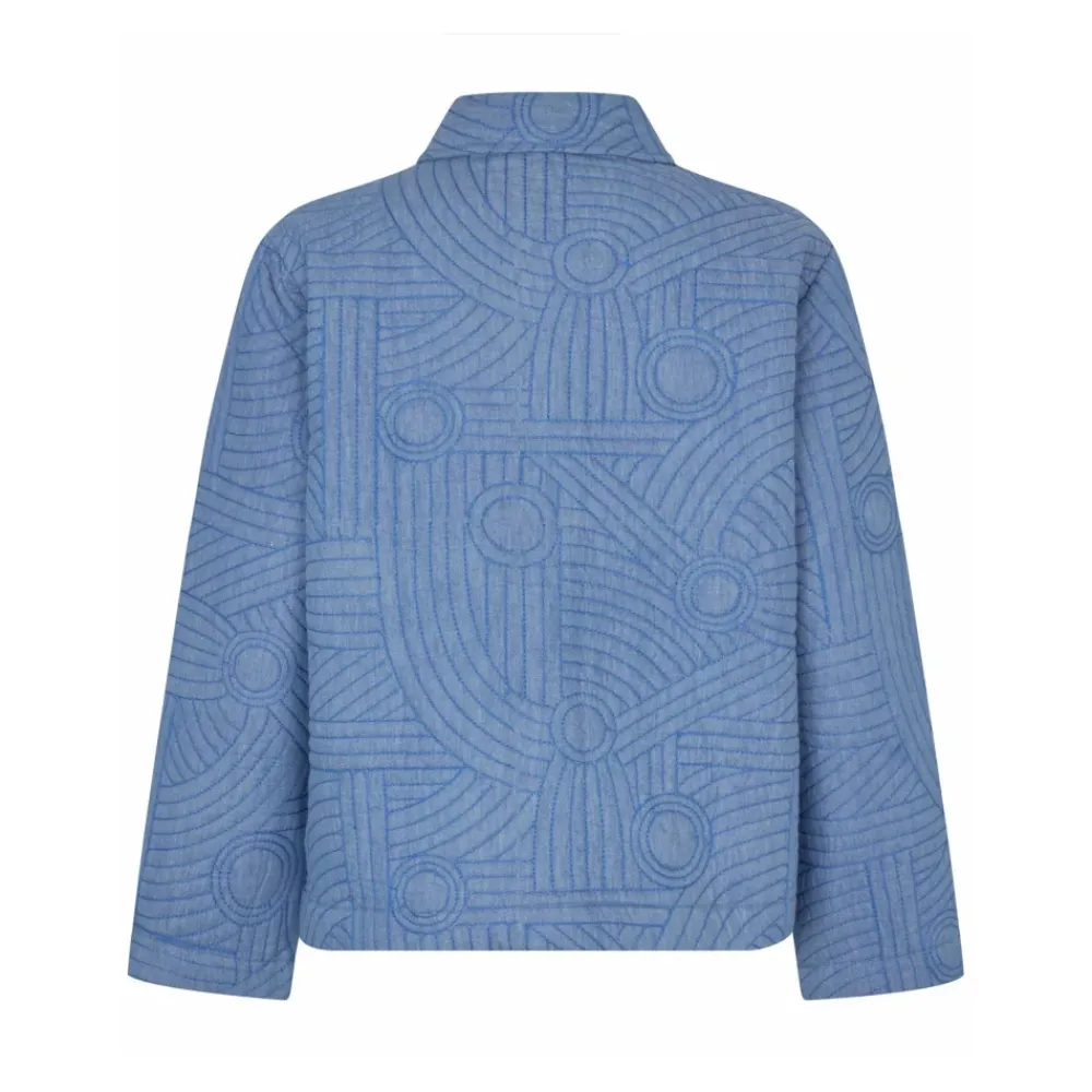 Jakker<Masai 2141S Basic Denim Jakke Blå