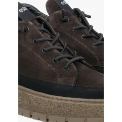 Vinterstøvler^Estro Saddle Brown High-Top Sneakers Brun