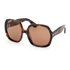 Solbriller|Solbriller<Tom Ford Saffron Solbriller Brun