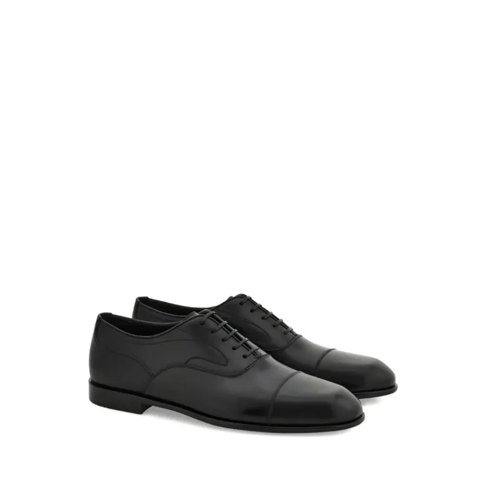 Pæne Sko^Ferragamo Salvatore Ballerina sko Sort