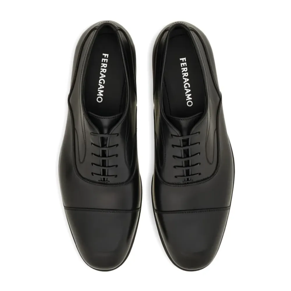 Pæne Sko^Ferragamo Salvatore Ballerina sko Sort