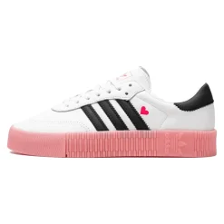 Sneakers<Adidas Sambarose Valentine Romantiske Platform Sneakers Hvid