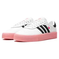 Sneakers<Adidas Sambarose Valentine Romantiske Platform Sneakers Hvid
