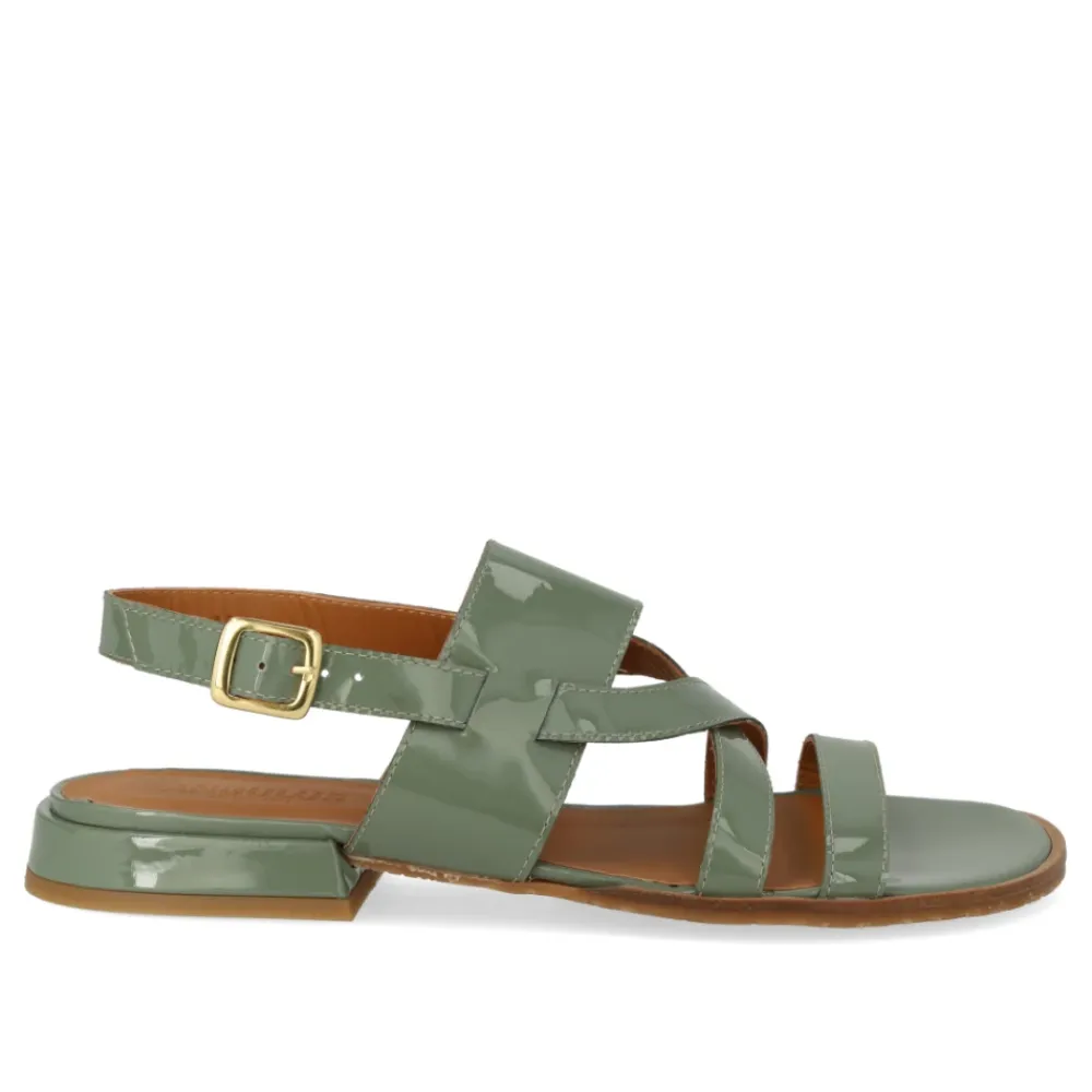 Sandaler^Angulus Sandal med ankelrem Grøn