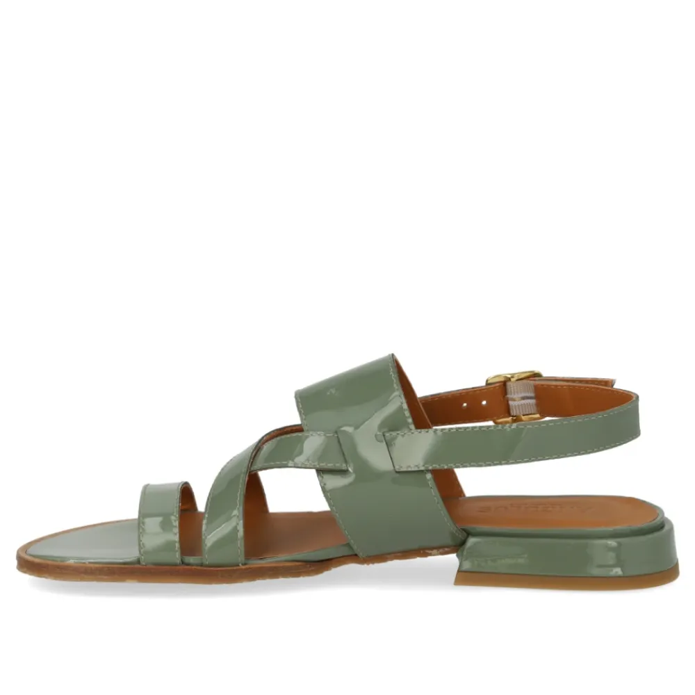 Sandaler^Angulus Sandal med ankelrem Grøn