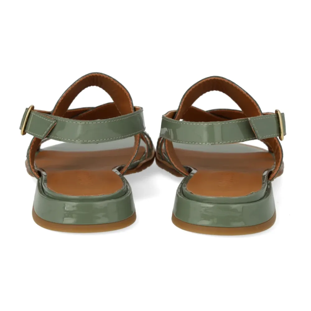 Sandaler^Angulus Sandal med ankelrem Grøn