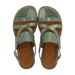 Sandaler^Angulus Sandal med ankelrem Grøn