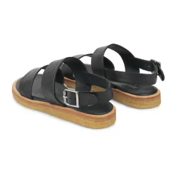 Sandaler<Angulus Sandal med spænde, 5452 Sort