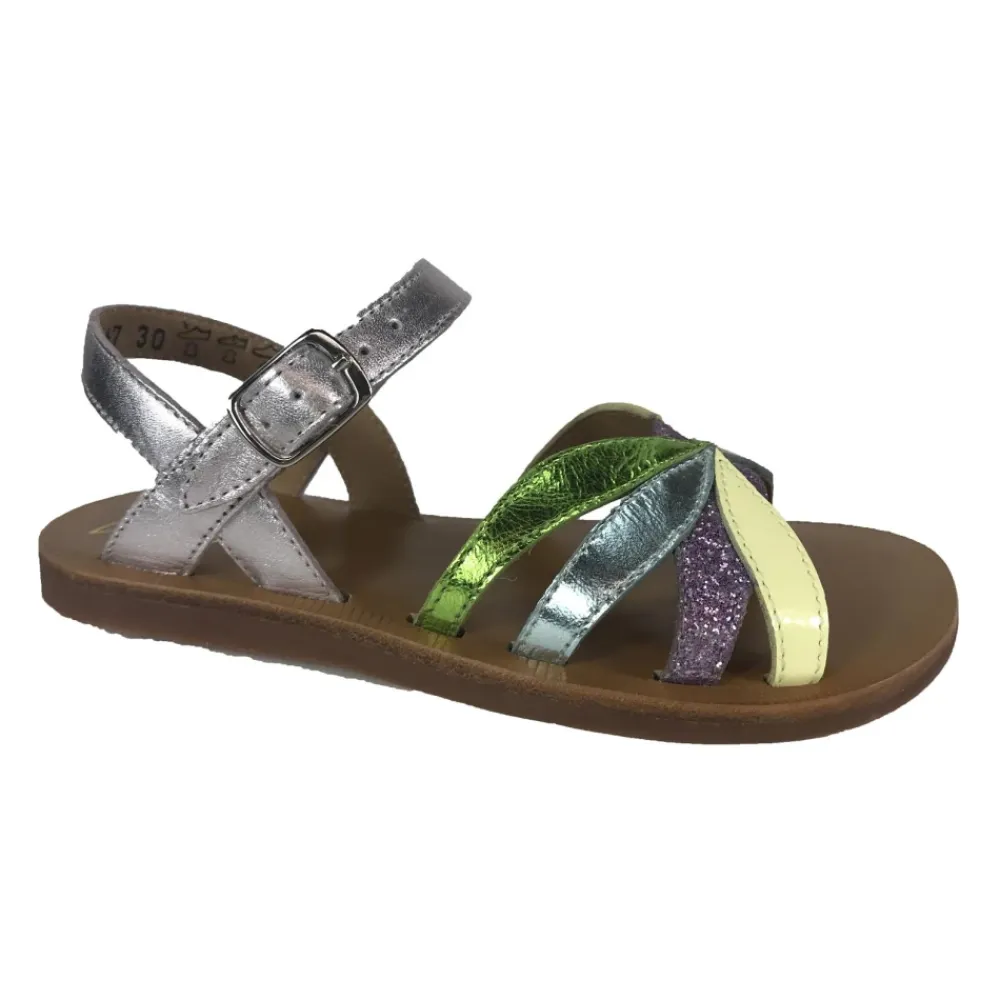 Sandaler<Pom D'Api Sandal Plagette Otto Cry Sko Multifarvet