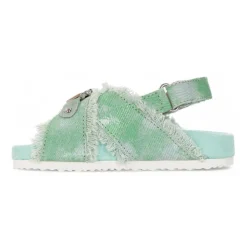 Sandaler^Mou Sandaler med denim-effekt Grøn