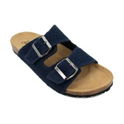 Sandaler^MC2 Saint Barth Sandaler med korkindlæg og justerbare remme Blå