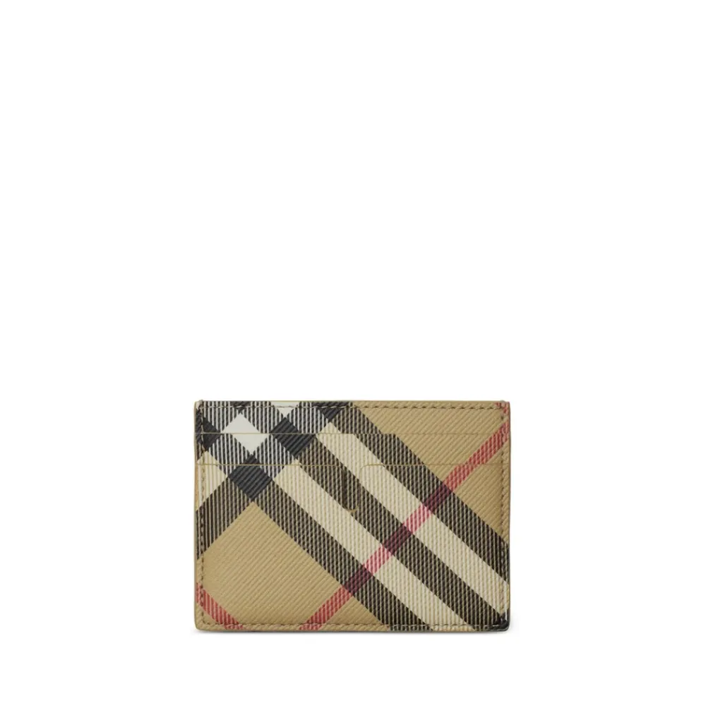 Punge & Kortholder<Burberry Sandon Card Holder Multifarvet