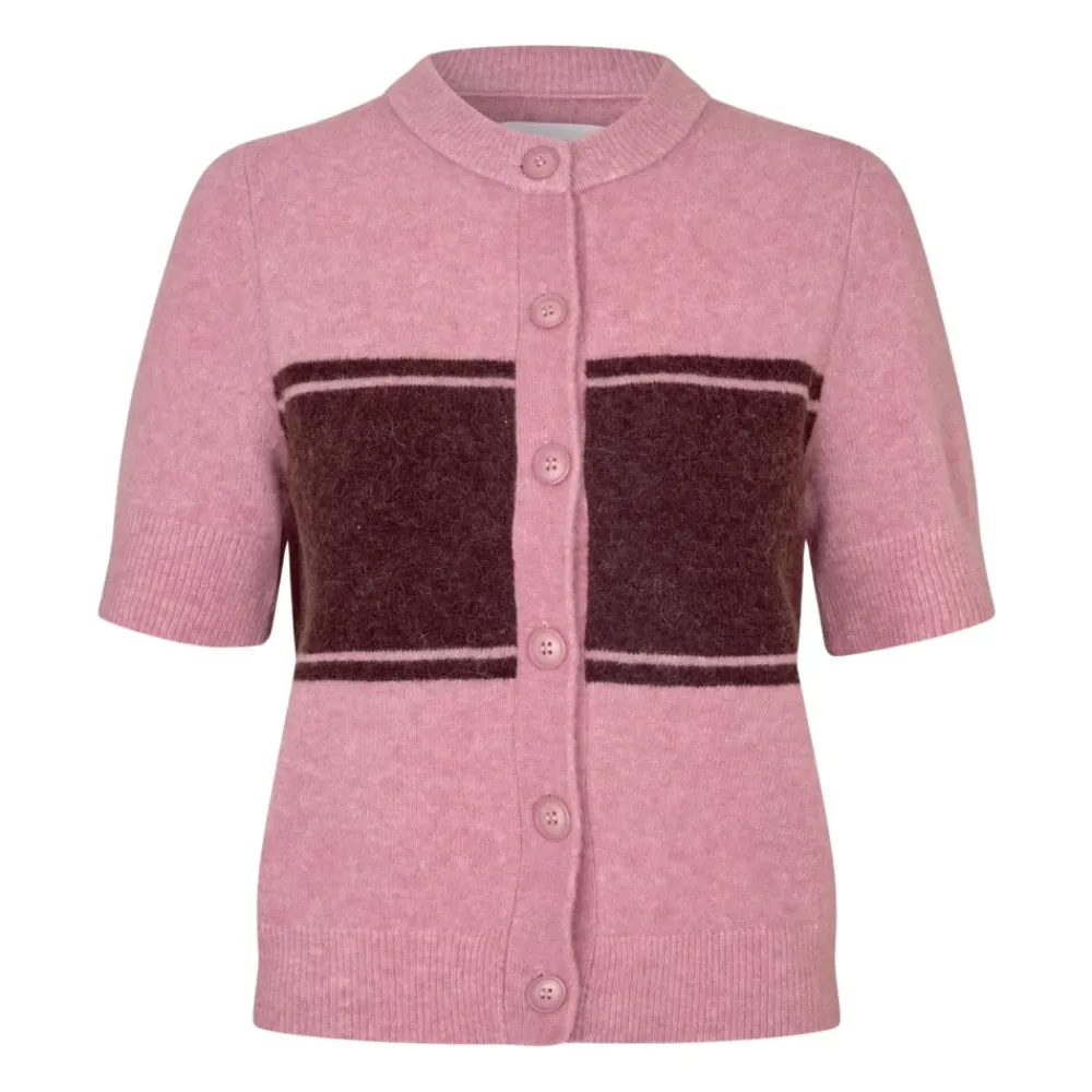 Striktrøjer & Sweatere^Samsøe Samsøe Sanoura Cardigan Pink