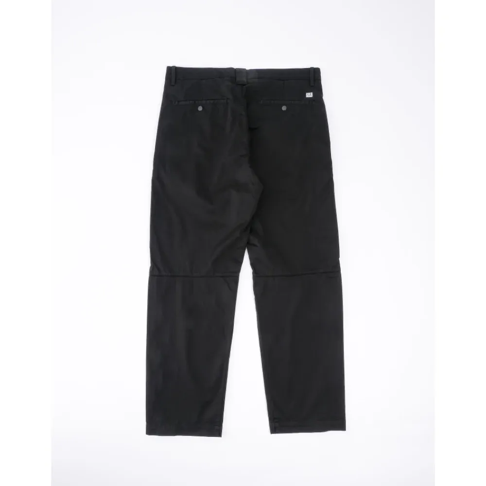 Bukser^C.P. Company Sateen Regular Bukser Sort