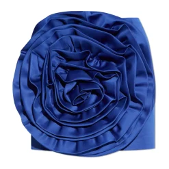 Nederdele<ROTATE Birger Christensen Satin Big Flower Skirt Blå