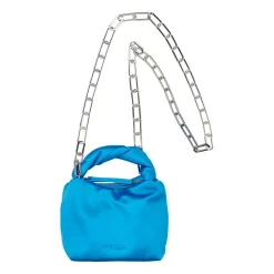 Bæltetasker^Stine Goya Satin Micro Hobo Taske Blå