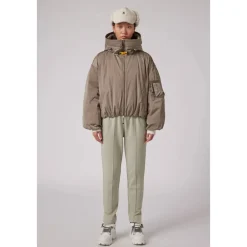 Jakker<Parajumpers Satin Oversize Bomberjakke med Dun Brun