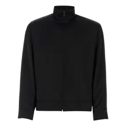 Træningsjakker<Valentino Garavani Satin Sweatshirt Sort