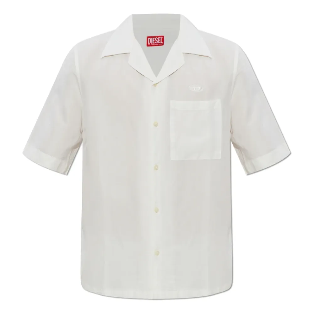 Skjorter^Diesel S-BRACK-PGBS Shirt Hvid