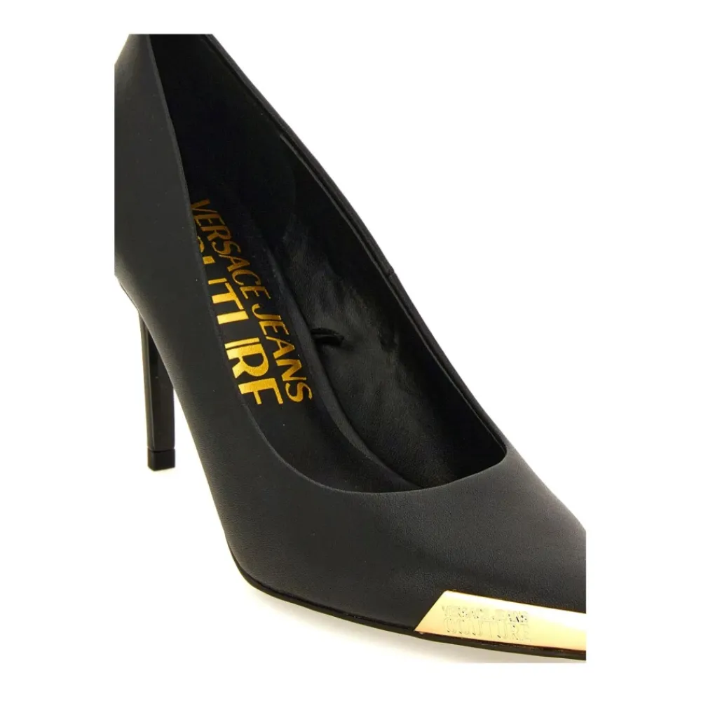 Pumps|Stiletter^Versace Jeans Couture Scarlett Lædersko Sort