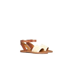 Sandaler^CELINE Scarpa Flat Sandal Beige