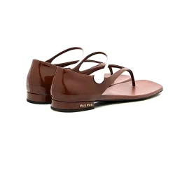 Sandaler^Miu Miu Scarpa Sandal Brun