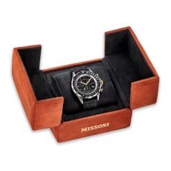 Ure<Missoni Schweizisk Chronograph Sporty Elegance Watch Sort