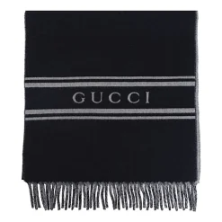 Halstørklæder Og Tørklæder^Gucci SCIARPE Sort