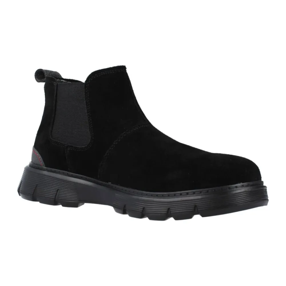 Chelsea Boots^Hey Dude SCOTT SUEDE Chelsea Støvler Sort