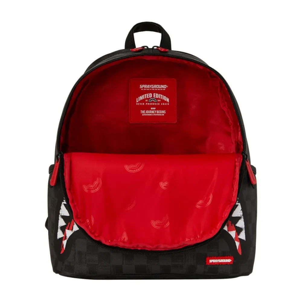 Rygsække<SPRAYGROUND Scribble Shark Savage Rygsæk Multifarvet