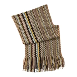 Tørklæder^Missoni SC35WMDA233 Wave Print Scarf Multifarvet