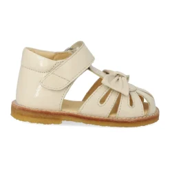 Sandaler^Angulus Sød Begynder Sandal med Bue og Velcro Beige