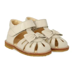 Sandaler^Angulus Sød Begynder Sandal med Bue og Velcro Beige