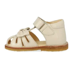 Sandaler^Angulus Sød Begynder Sandal med Bue og Velcro Beige