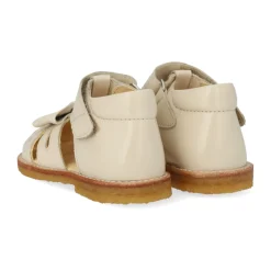 Sandaler^Angulus Sød Begynder Sandal med Bue og Velcro Beige