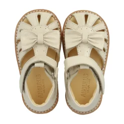 Sandaler^Angulus Sød Begynder Sandal med Bue og Velcro Beige