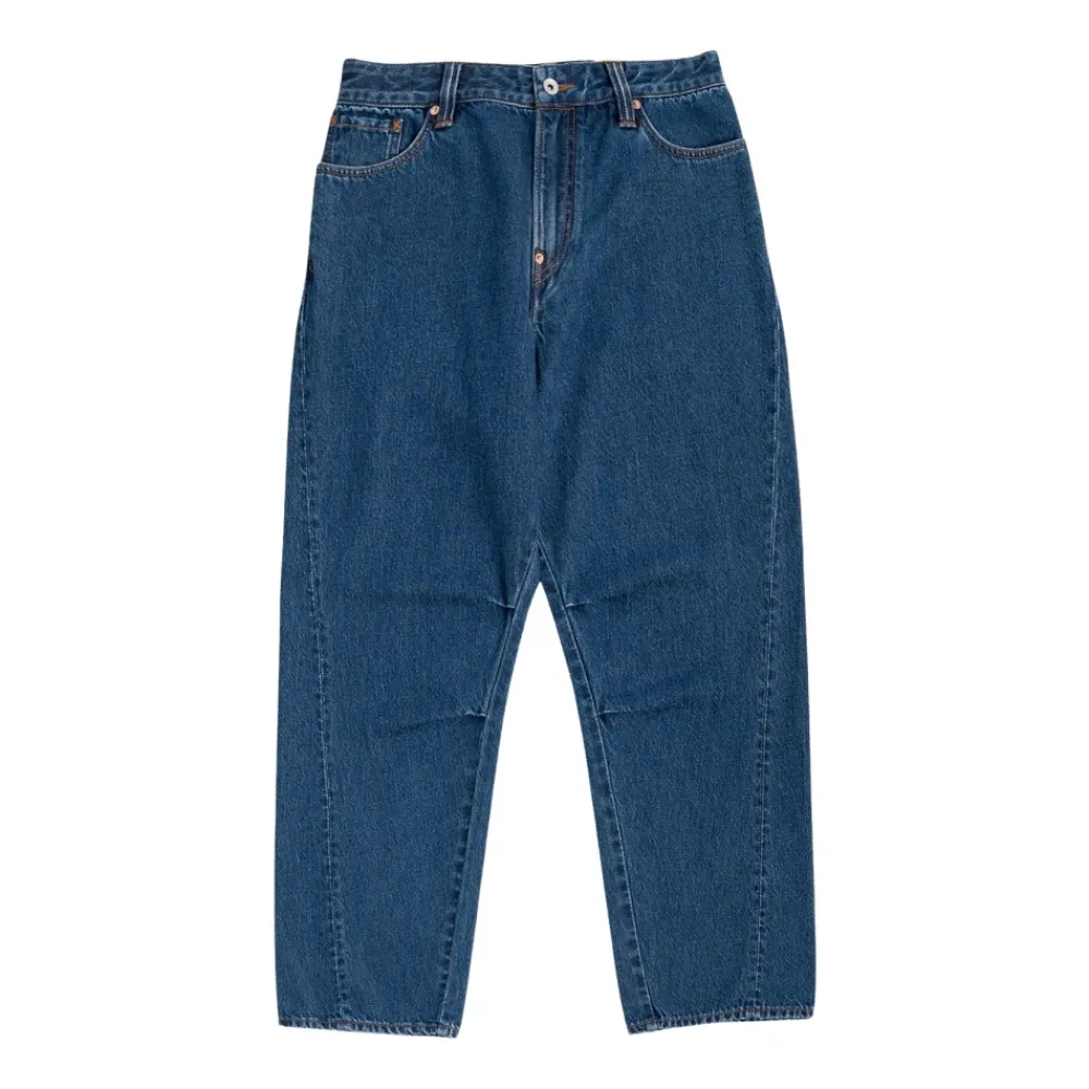 Jeans^Evisu Seagull Print 3D Fit Jeans Blå