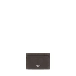Punge & Kortholder^Fendi Shadow Slim Card Holder Brun