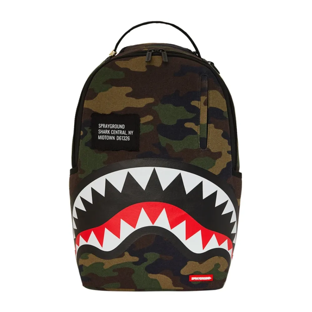 Tasker<SPRAYGROUND Shark Central Camo DLXS Rygsæk Multifarvet